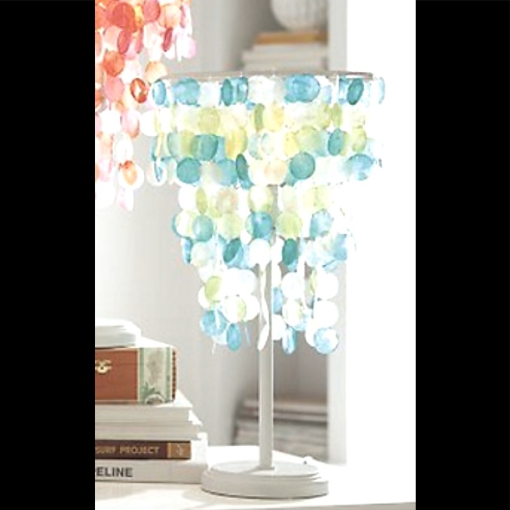 Pottery Barn Teen | Capiz Table Lamp